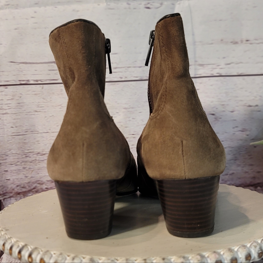 Ash Hurrican Brown Suede Ankle Boots Size 40 - Picture 7 of 9